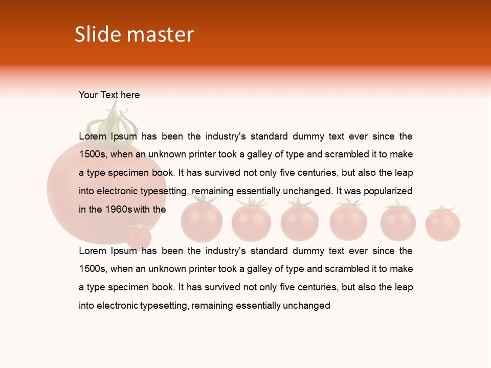 Bu Ine Toon Table PowerPoint Template