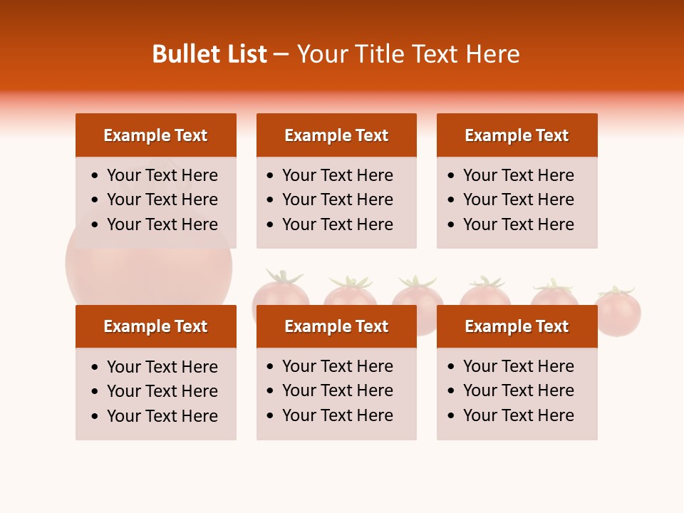 Bu Ine Toon Table PowerPoint Template