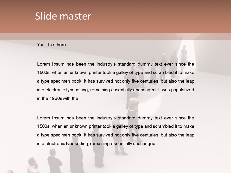 Inspiration Ideas Dress PowerPoint Template