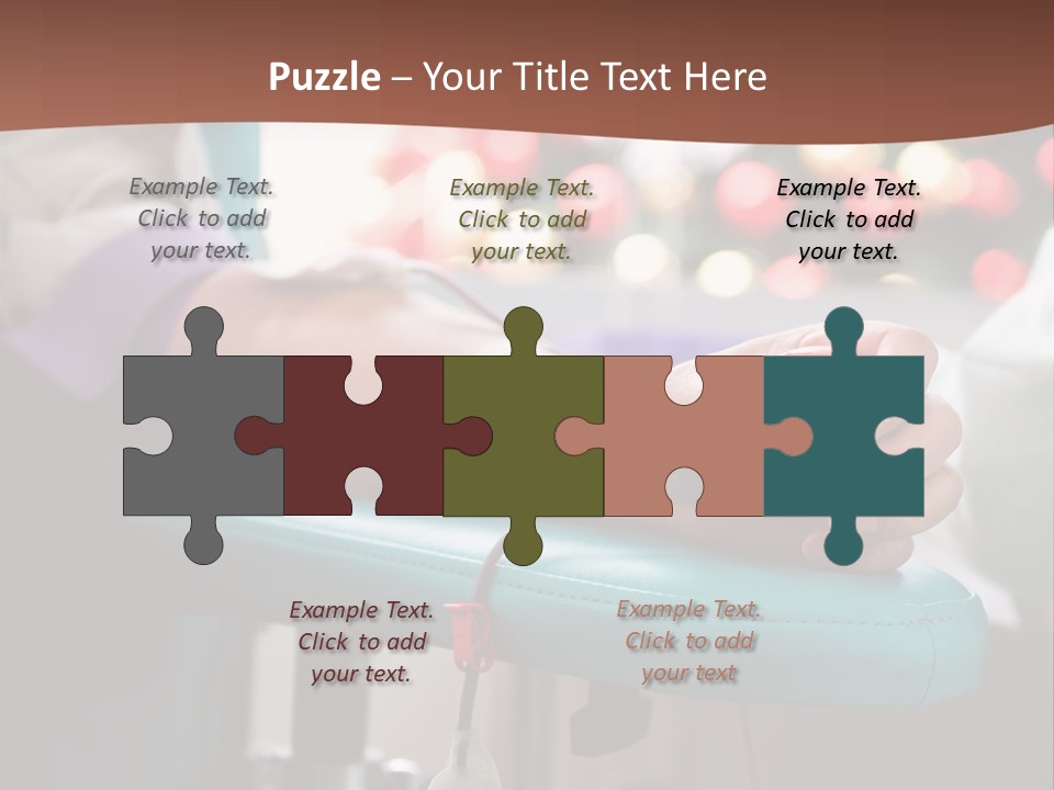 Indoors Bag Healing PowerPoint Template