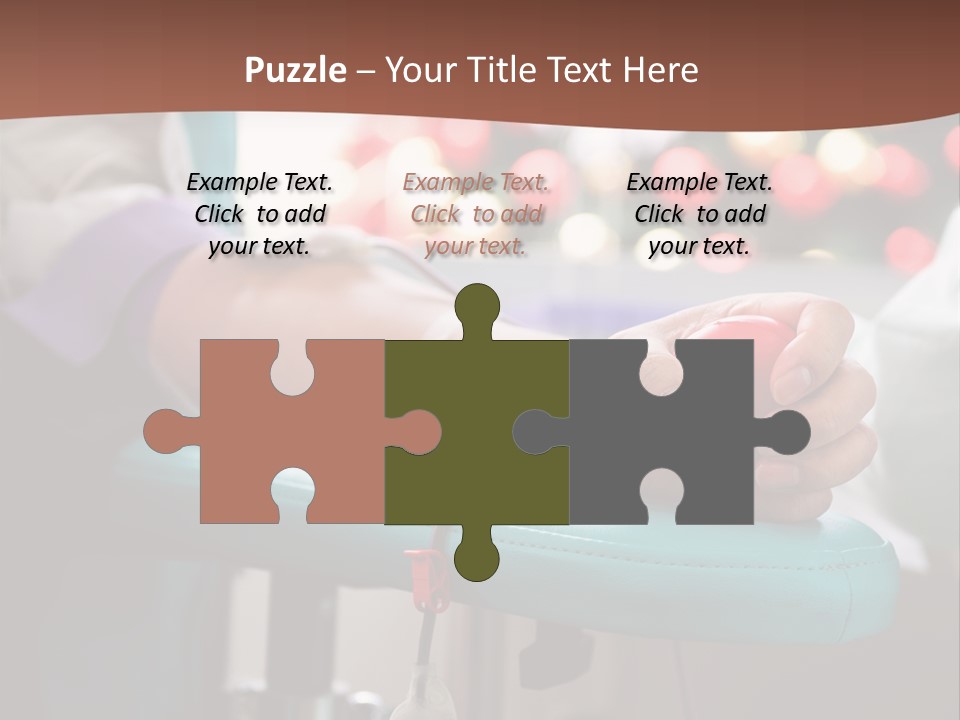 Indoors Bag Healing PowerPoint Template