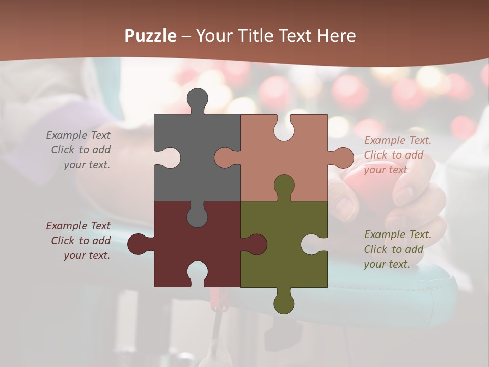 Indoors Bag Healing PowerPoint Template