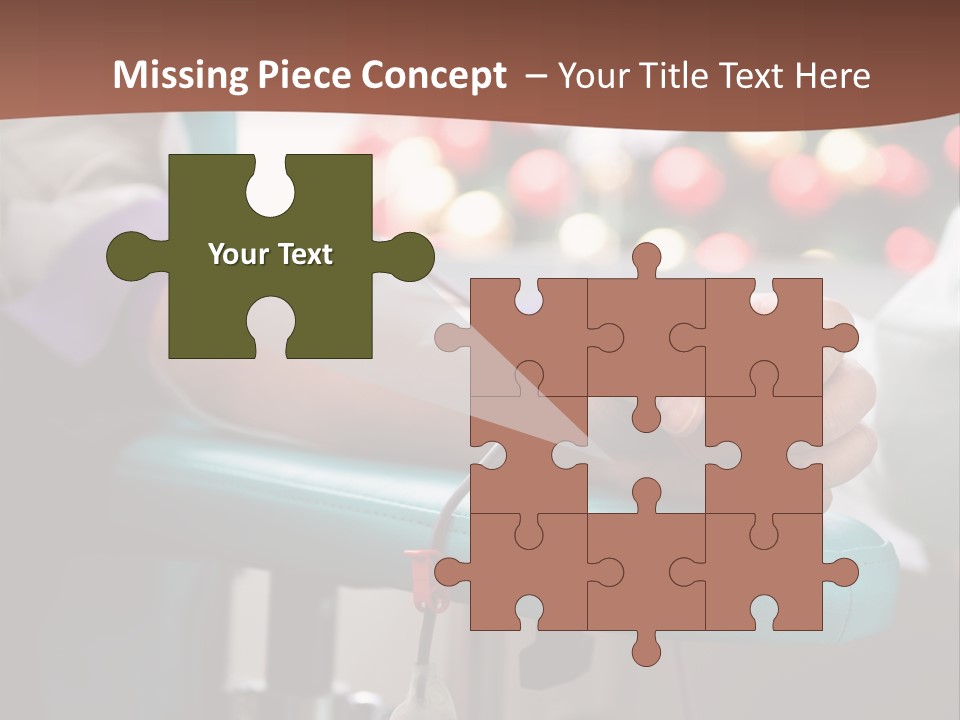 Indoors Bag Healing PowerPoint Template