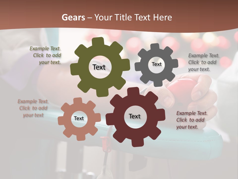 Indoors Bag Healing PowerPoint Template