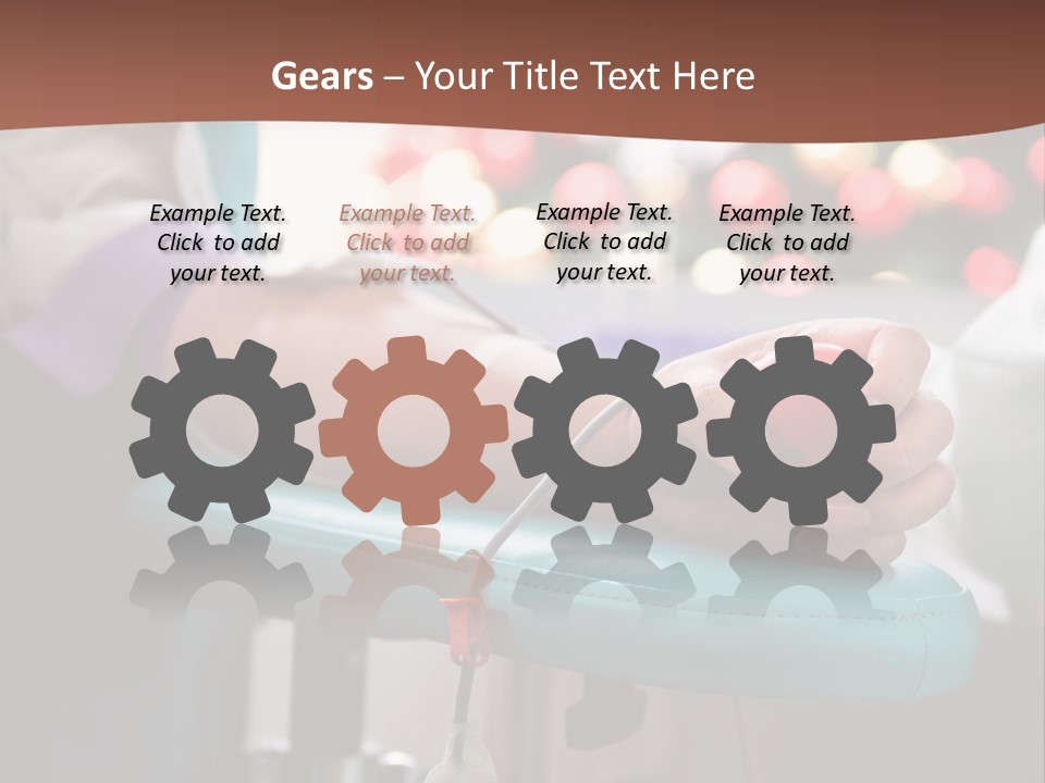 Indoors Bag Healing PowerPoint Template