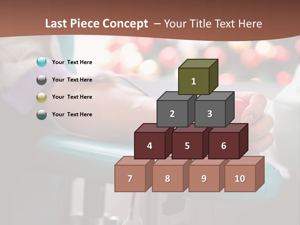 Indoors Bag Healing PowerPoint Template