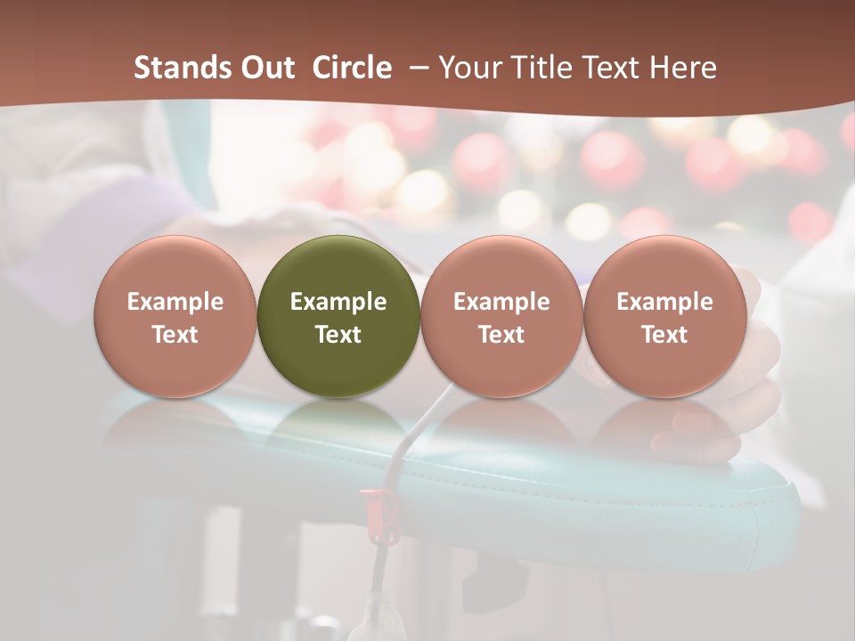 Indoors Bag Healing PowerPoint Template