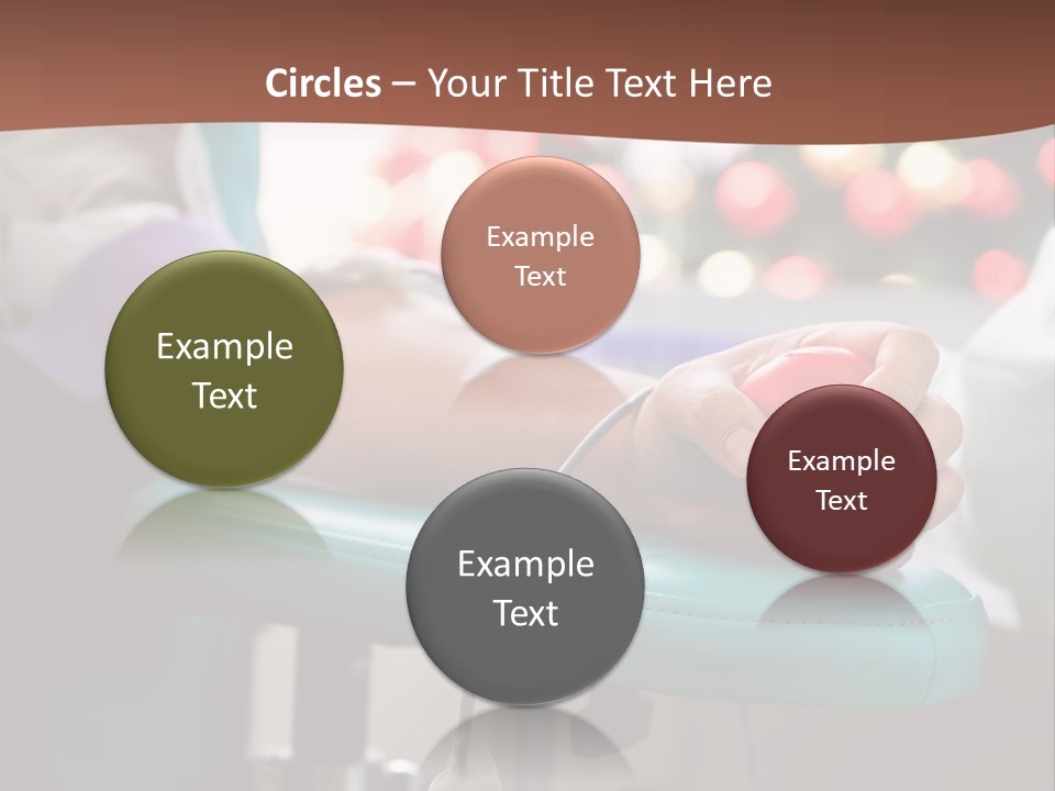 Indoors Bag Healing PowerPoint Template