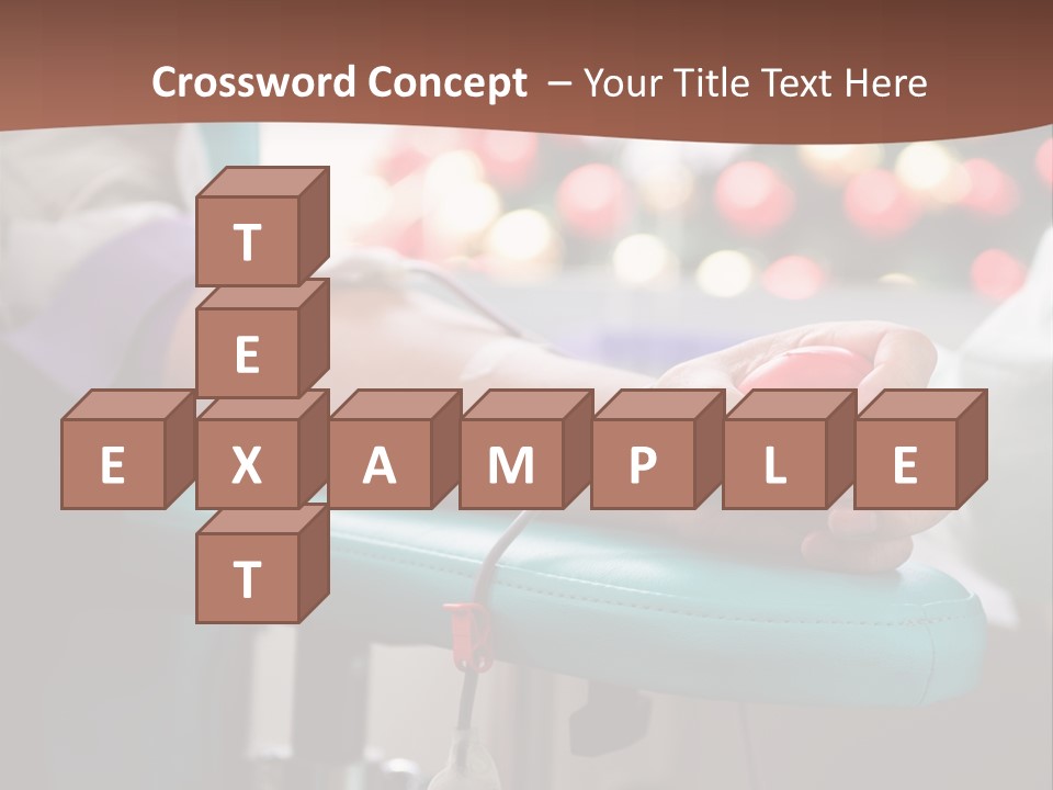 Indoors Bag Healing PowerPoint Template