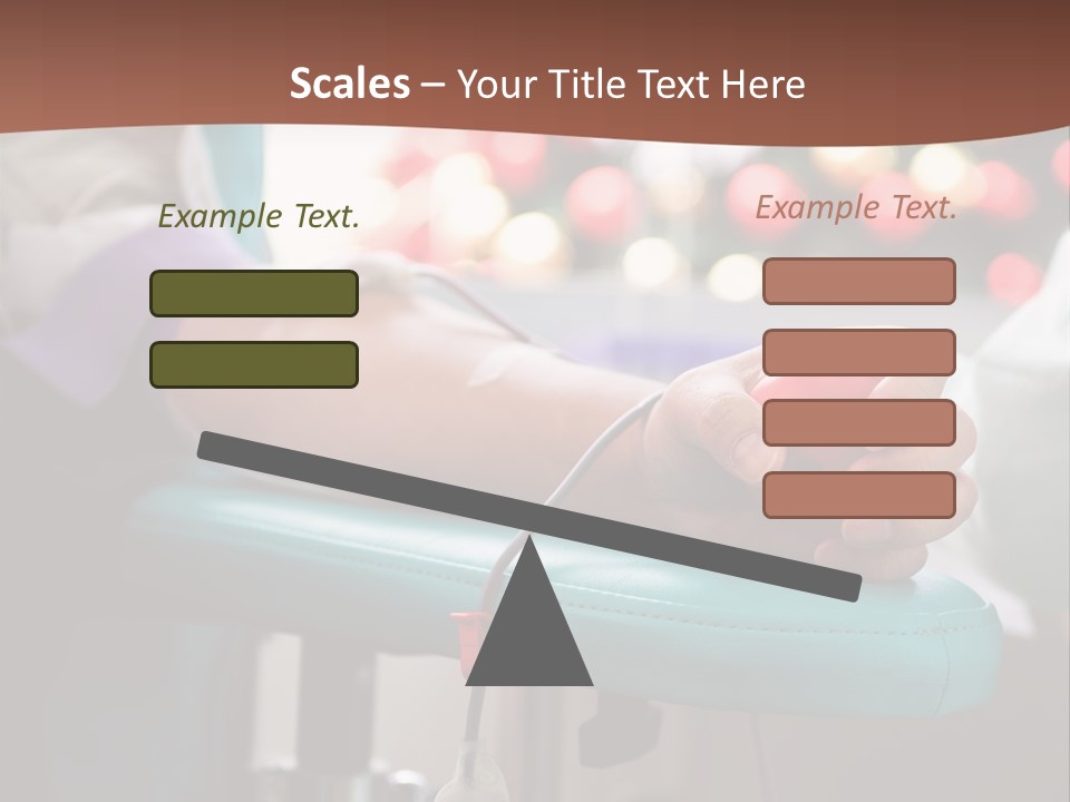 Indoors Bag Healing PowerPoint Template