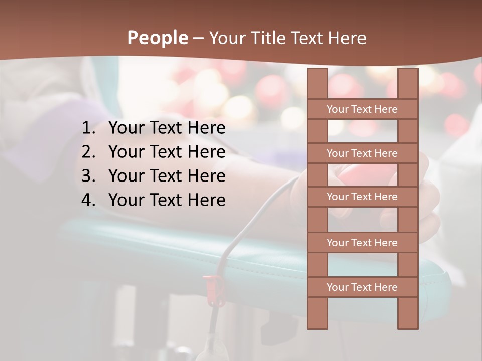 Indoors Bag Healing PowerPoint Template