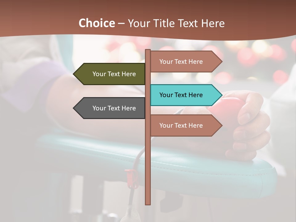 Indoors Bag Healing PowerPoint Template