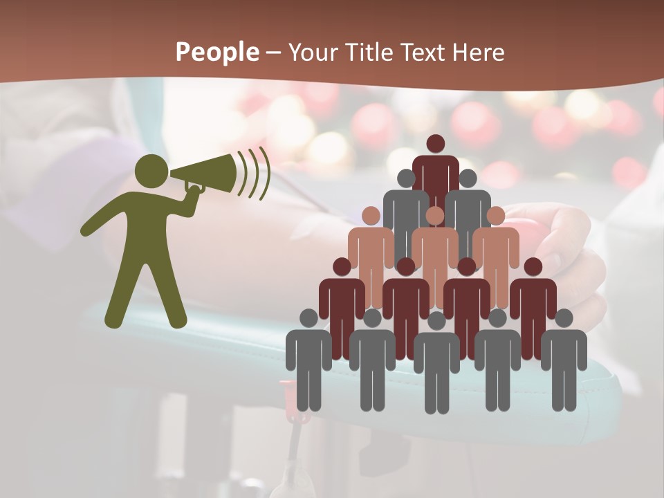 Indoors Bag Healing PowerPoint Template