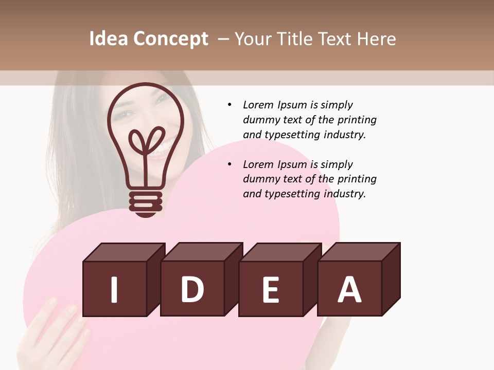 Teenager Youth Symbol PowerPoint Template