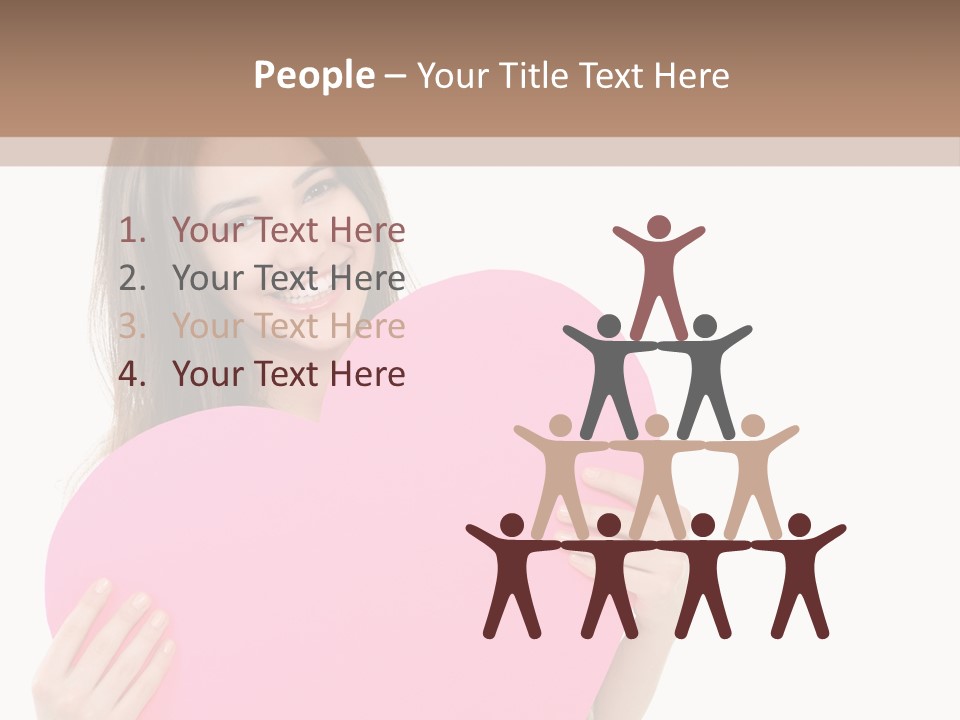 Teenager Youth Symbol PowerPoint Template