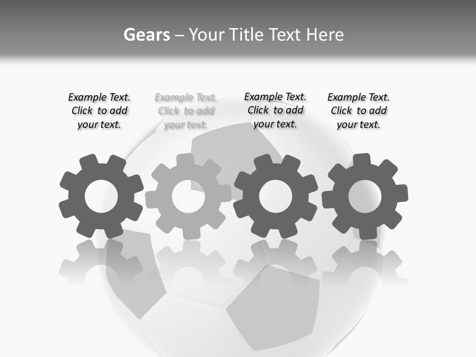 Leisure Equipment Play PowerPoint Template