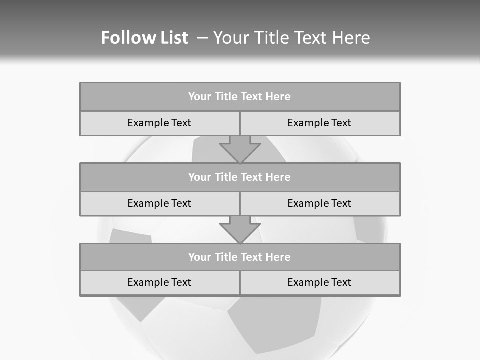 Leisure Equipment Play PowerPoint Template