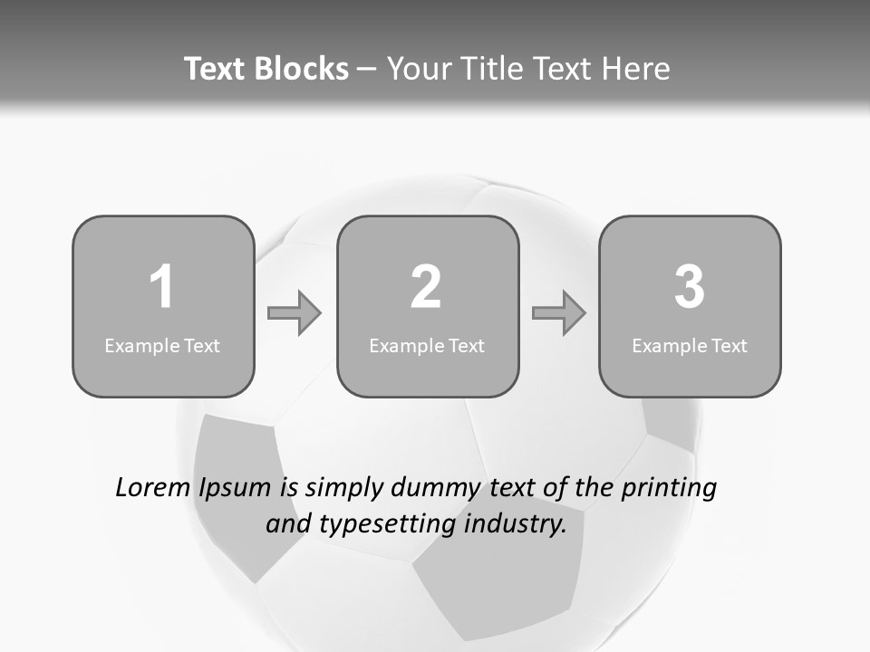 Leisure Equipment Play PowerPoint Template
