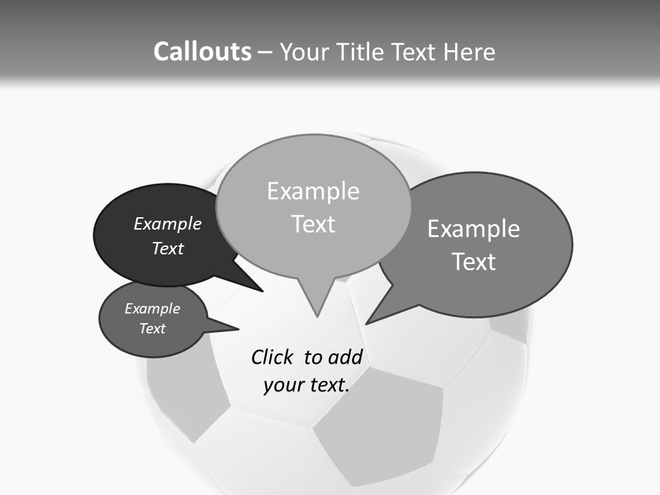 Leisure Equipment Play PowerPoint Template