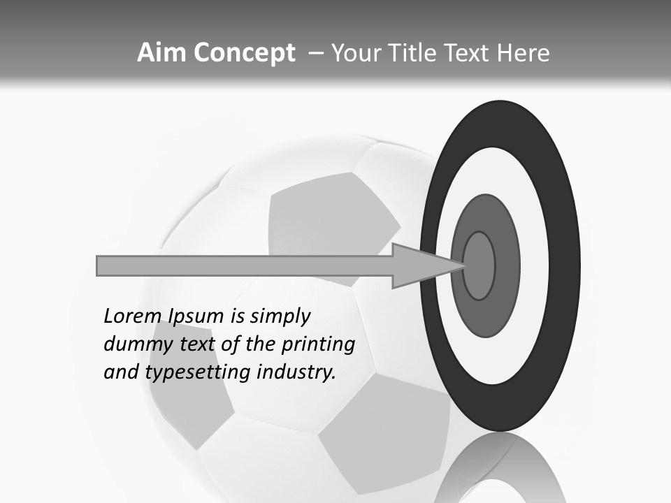 Leisure Equipment Play PowerPoint Template