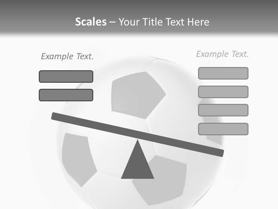 Leisure Equipment Play PowerPoint Template