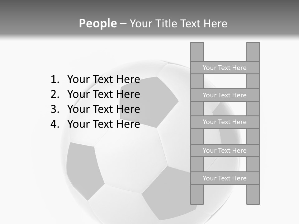Leisure Equipment Play PowerPoint Template