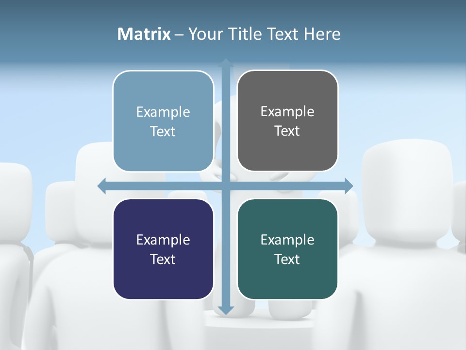 Leader One Man PowerPoint Template