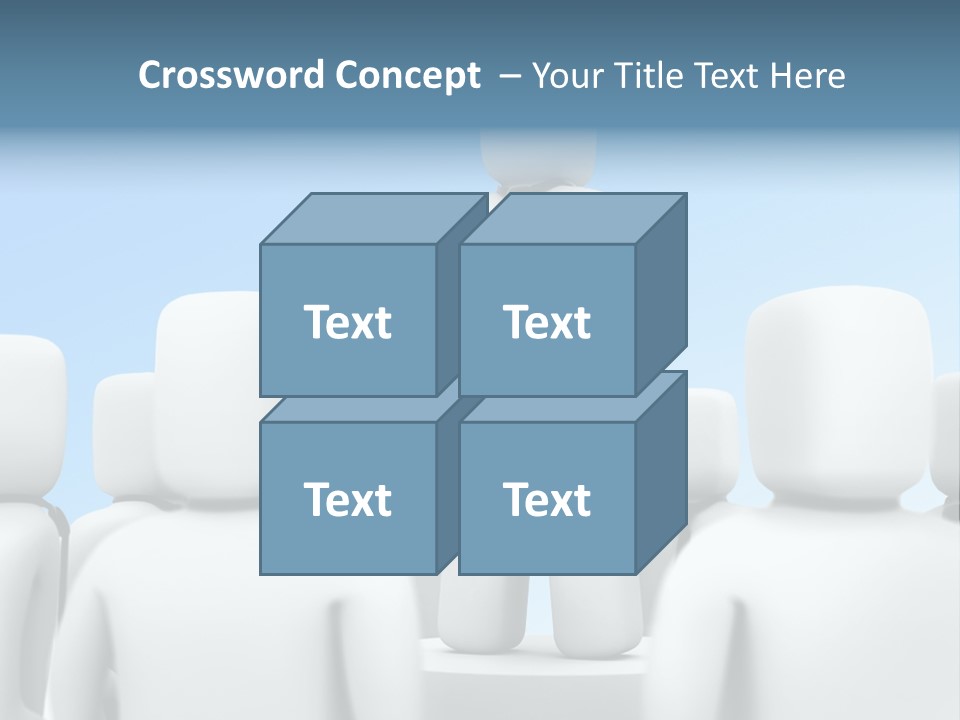 Leader One Man PowerPoint Template
