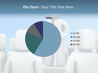 Leader One Man PowerPoint Template