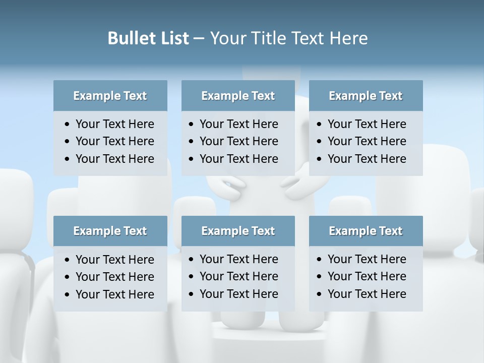 Leader One Man PowerPoint Template