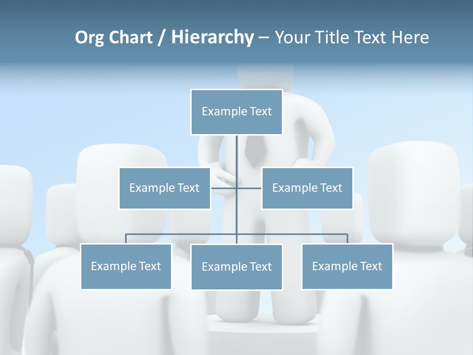 Leader One Man PowerPoint Template