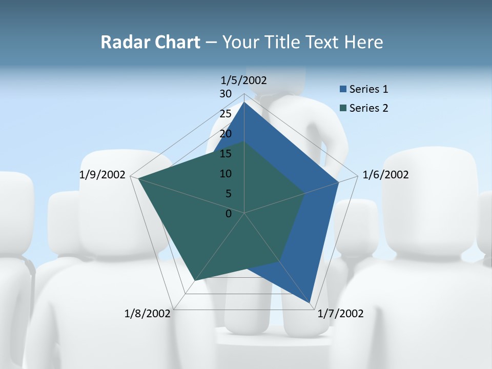 Leader One Man PowerPoint Template