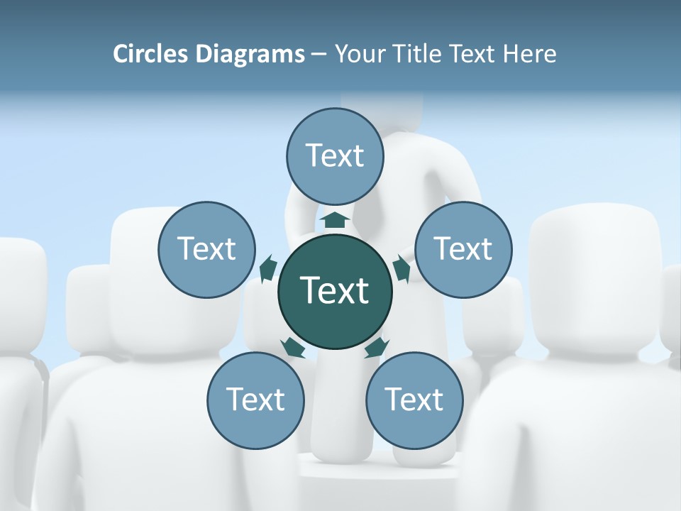 Leader One Man PowerPoint Template