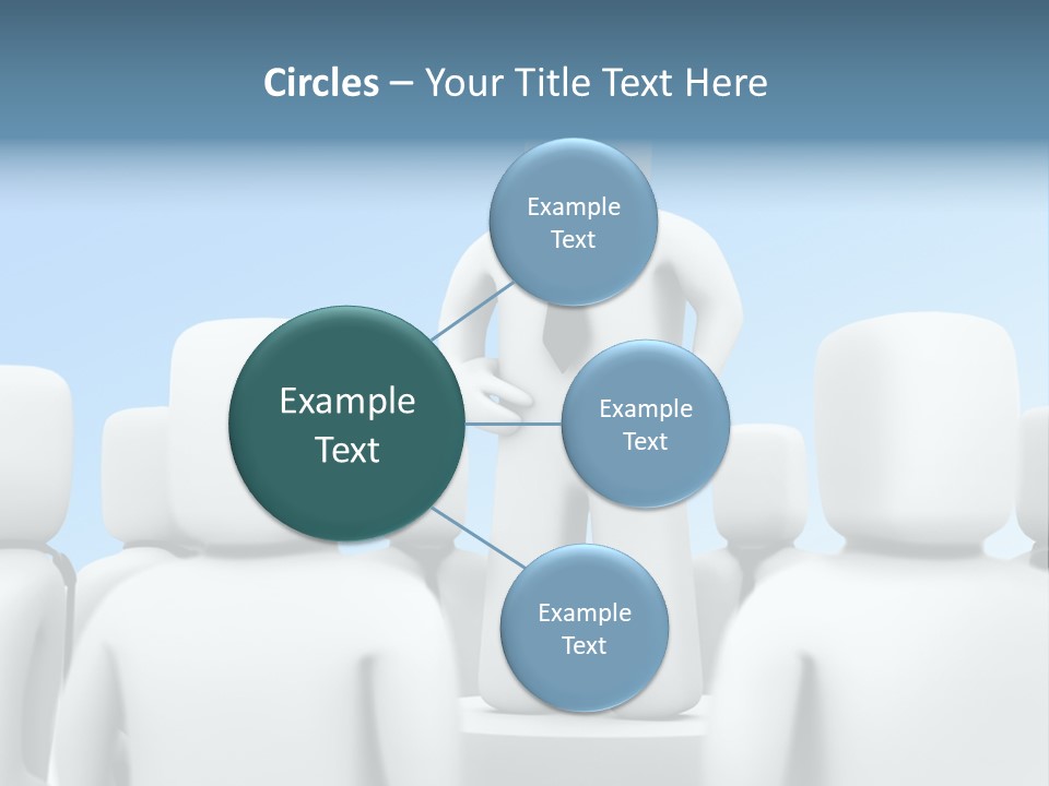 Leader One Man PowerPoint Template