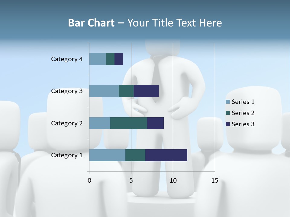 Leader One Man PowerPoint Template