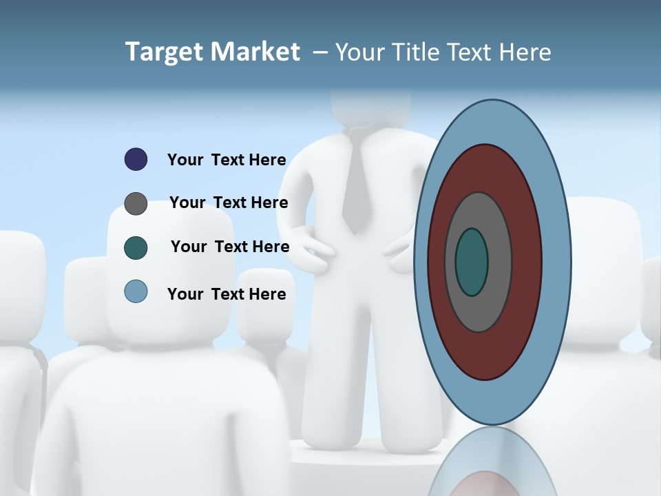 Leader One Man PowerPoint Template