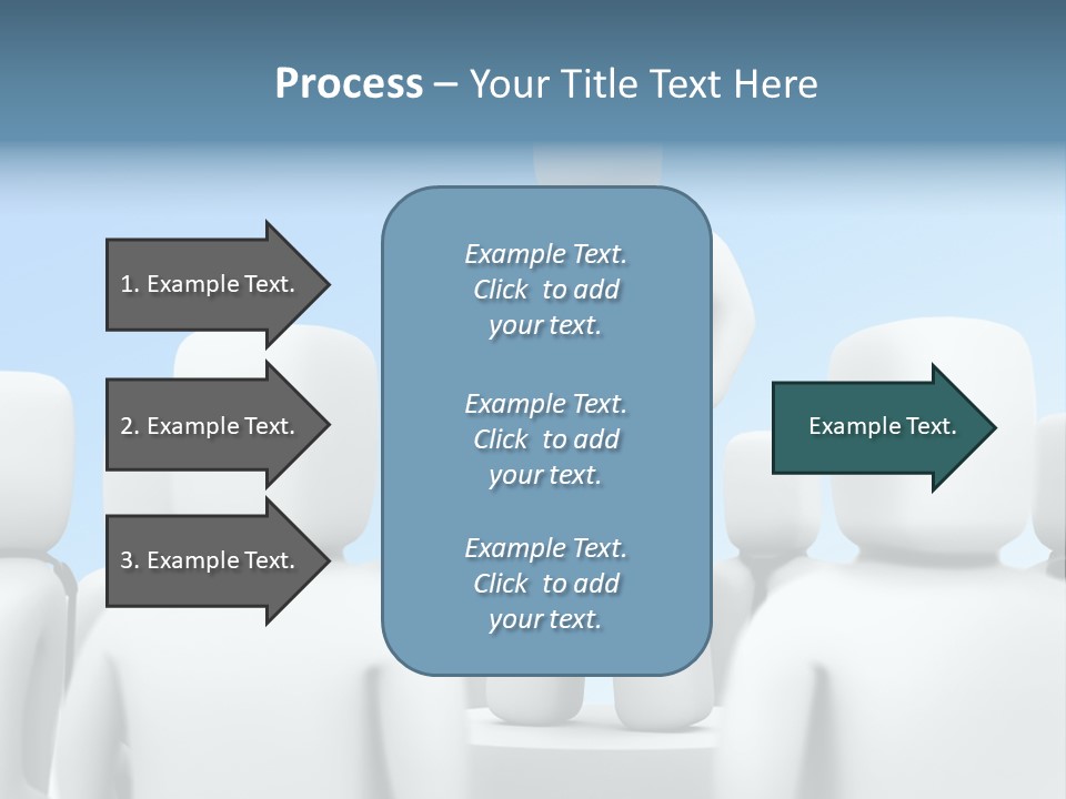 Leader One Man PowerPoint Template
