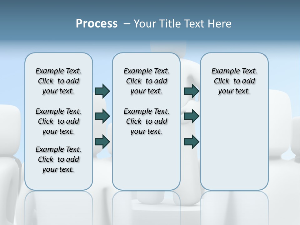 Leader One Man PowerPoint Template