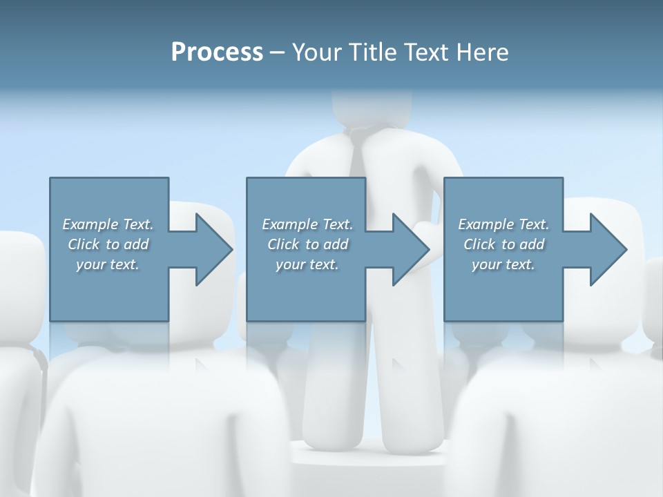 Leader One Man PowerPoint Template