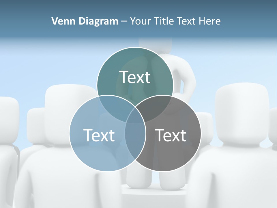 Leader One Man PowerPoint Template