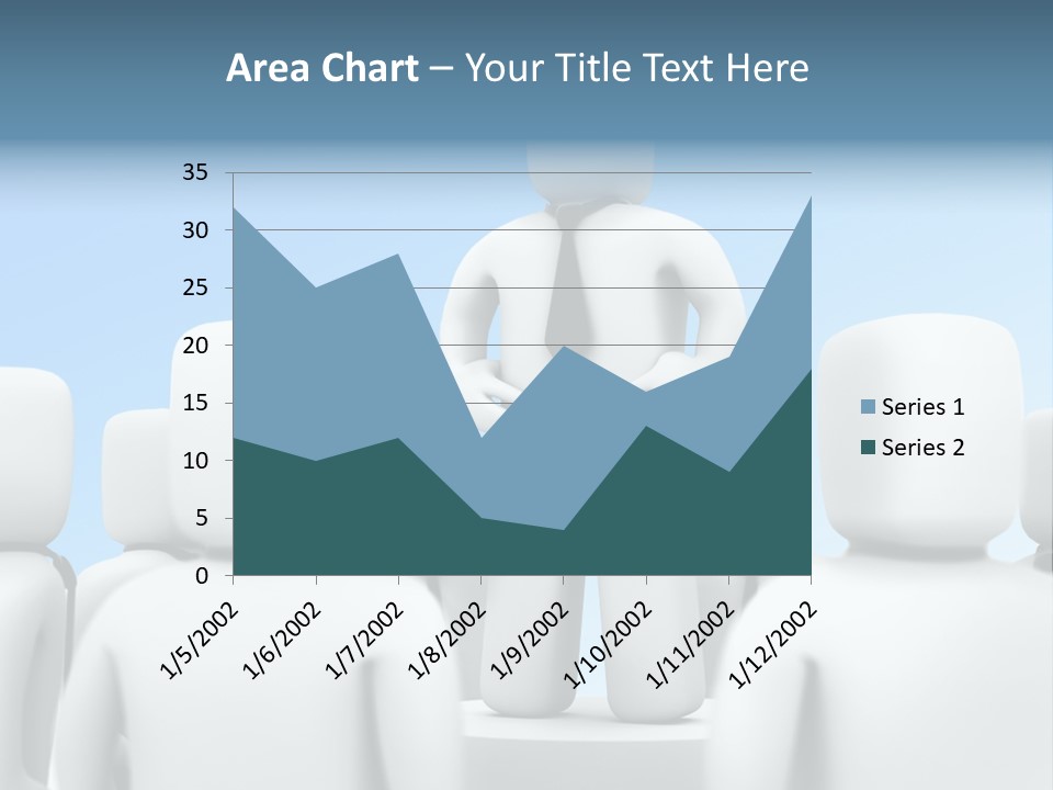 Leader One Man PowerPoint Template