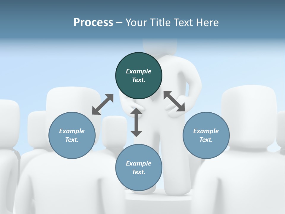 Leader One Man PowerPoint Template