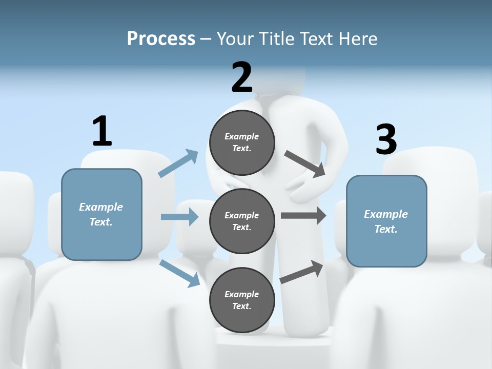 Leader One Man PowerPoint Template