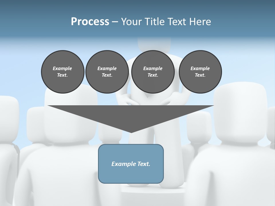 Leader One Man PowerPoint Template