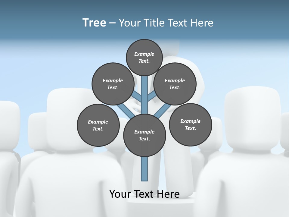 Leader One Man PowerPoint Template
