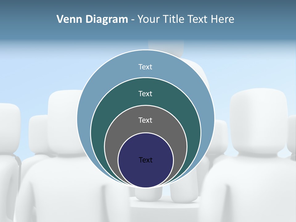 Leader One Man PowerPoint Template