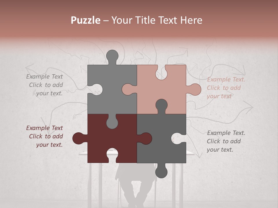 Table Work Concept PowerPoint Template