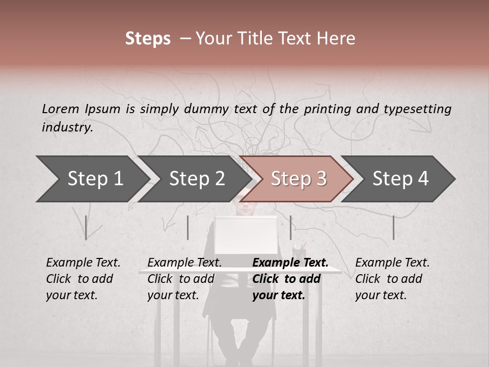 Table Work Concept PowerPoint Template