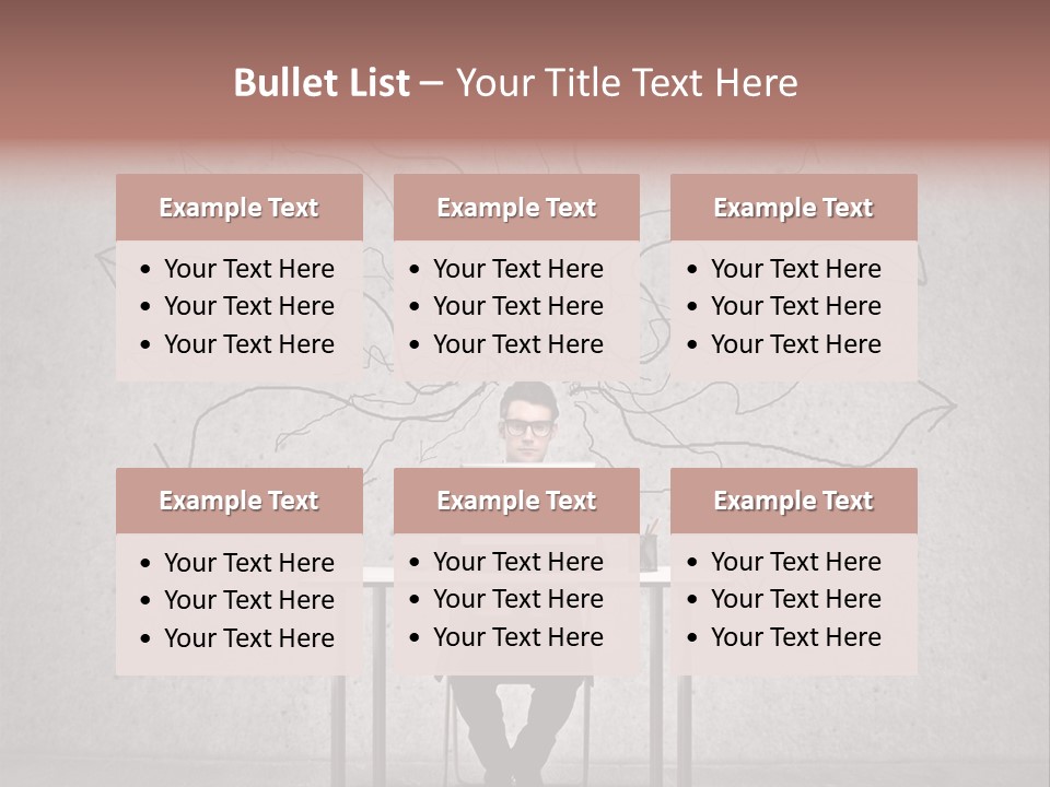 Table Work Concept PowerPoint Template