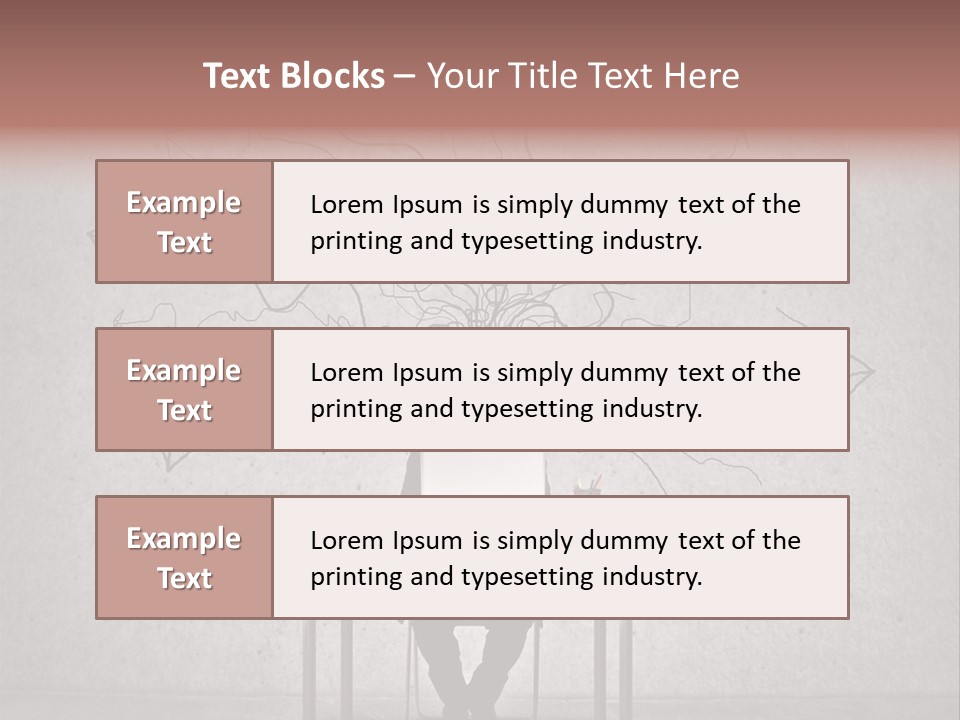 Table Work Concept PowerPoint Template